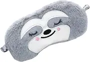HAWILLOSCH Multi Function Cartoon Eye Mask for Daily Use Monkey Design Comfortable Sleep Supply for Travel Home and Work and Light Blocking
