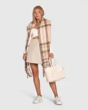 [Belle & Bloom] Coming Home Scarf - Beige One Size