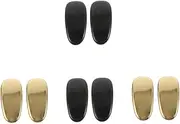 OATIPHO 8pcs Glasses Nose Pads Titanium Nose Pad Set Anti-slip Comfortable for Frame and Sunglasses Random