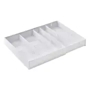 Yamazaki Home Expandable Cutlery Kitchen Angled Utensils Storage Multi-Compar...