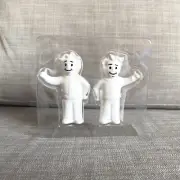 Brand New Fallout 3D Vault Tech Mascot Boy Shaped Salt and Pepper Shakers