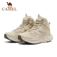 在飛比找蝦皮商城優惠-Camel 男士登山鞋加絨保暖運動高幫防滑登山鞋