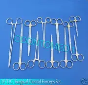 10 T/C SURGICAL DENTAL VETERINARY SCISSORS FORCEPS NEEDLE HOLDER INSTRUMENTS