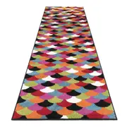 Galaxy Colourful Contemporary Runner - 183 Multi 80x300 cm