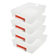 4PK Boxsweden Mode Basket 35cm w/ Handle Cleaning Storage Organiser Container