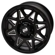 4/137 Tusk Tintic Wheel 14x7 4.0 + 3.0 Milled/Black For Can-Am Commander 1000