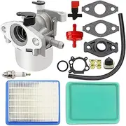 XXUMKL Fit For Briggs Stratton 799866 790845 799871 796707 794304 Toro Craftsman Carb (Carburetor With Air Filter Kit)
