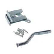 Electroplated Steel Hasp for Auto Door Lock Self Locking Barn Door Lo