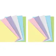 2x 60pc Filofax Pastel A5 Notebook Refill Dotted Paper Writing School Stationery