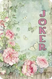 Mah Jongg Jong Mahjong 10 Joker Stickers - Set #320 ** Free Shipping **