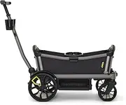 Veer Cruiser City Wagon - Black 2-Seat Stroller Wagon