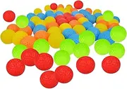 Popular Toy Kid's Golf Balls Accessories Kits Sets for Toddler 1 1/2" Inch 24 Balls Pack 5 Colors Randomly