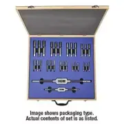 Goliath ET18112BSP 1/8" - 1 1/2" BSPF Tap Set - HSS