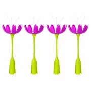4PK Boon Stem Drying Rack Accessories Baby/Kids f/ Lawn/Grass Countertop Magenta