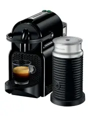 [Nespresso] Inissia Capsule Coffee Machine & Aeroccino 3 in Black EN80BAE