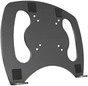 Laptop Tray for Monitor Mount with Mount Screw Non-Slip Stable Steel Sturdy Metal Sturdy Notebook Holder for Home Office Desk