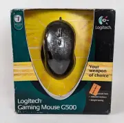 Logitech G500 Gaming Mouse New Sealed