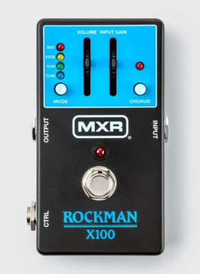 MXR Rockman X100 Analog Tone Processor Pedal - NEW!