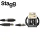 【STAGG 史提格】X系列 XAC6XFXFM 可切換公母頭麥克風導線 6M 【宛伶樂器】