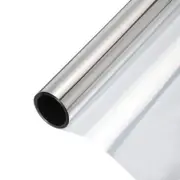 Reflective Window Film One Way Daytime Mirror Privacy Film,Silver 23"x6'
