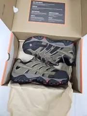 Merrell Womens Size 9.5 Brown Moab 2 Vent Comp Toe Work Boots N1432