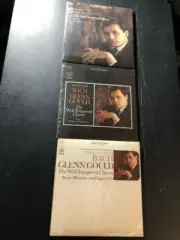 GLENN GOULD-BACH THE WELL TEMPERED CLAVIER BOOK 1,2 & 3 (CDS) SOLD TOGETHER