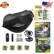 Comfortable Portable Hammock with Spacious Net & Strong Weight Capacity - 500lbs
