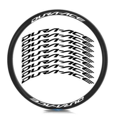 Two Wheel Stickers for DURA-ACE R9270-DA C24 C40 C60 Road Bike Bicycle Decals