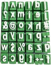 Generic Alphabet -Number of Alphabet Print Kit Printed KIT KIT BIRECTY Twins Stamps, Lowercase