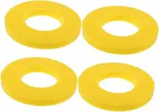 Car Parts 4pcs Shock Absorber Top Mount Rubber Spacer Damping Buffer Universal Fit Reduces Vibration Easy to Install