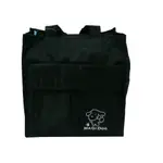 【新形象】P7731-(MAGIDOG) 直立式尼龍餐具袋,手提袋,(黑) 台灣製造