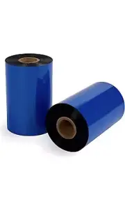4.33" x 1345' Thermal Transfer Wax Ribbon 110x410 Sato 1" Core 12 Rolls In Case