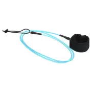 7ft x 7.2mm Surfboard Leash Straight Leashes Leg Rope Wrist String, Blue