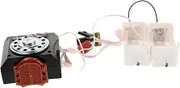 Luxshiny Cuckoo Clock Mechanism Kit No Hook Quartz Movement for Vintage Wall Clock Repair and Decor