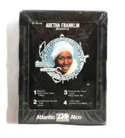 ARETHA FRANKLIN Sparkle OST 1976 1st US Issue 8-TR SEALED Curtis Mayfield