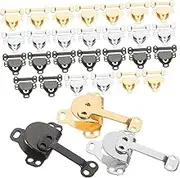 Veemoon 30 Sets Hook and Eye Fasteners for Clothing Metal Pants Hooks for Trousers DIY Sewing Supplies for Skirts Jeans and Crafts Antique