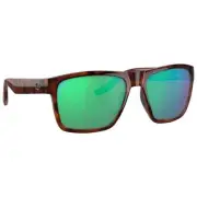 Costa Paunch XL Tortoise Frame Sunglasses w/Green Mirror 580G 06S9050-90500659