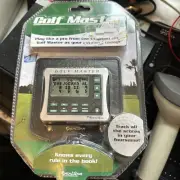 Excalibur Golf Master Electronic Hand Held Scorekeeper Personal Caddy New Sealed
