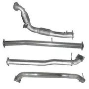 Hulk 4X4 Exhaust Kit to suit Mazda Bt50 Up-Ur Fd Ranger Px-Pxii 2011-7/2016 2.2L Td All Bods*No Muffler* - HU4906NM