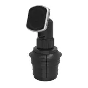 SCOSCHE MagicMount Pro2 Cup Magnetic Phone Mount for Cup Holders - Black/Silver