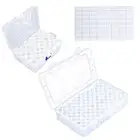 60/24 Slots Plastic Seed Storage Organizer Box Transparent Reusable Container