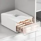 Underwear Organizer Drawer for Closet Under Shelf Basket with Detachable Divider