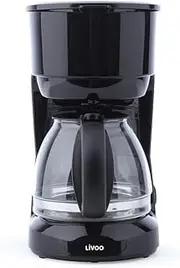 DOD183N 6 Cup Drip Coffee Maker 600W Black