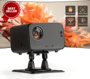 [Auto Focus & Android System] Smart Mini Projector with WiFi & Bluetooth, 23000
