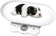 Pet Scale for Dogs, Electronic Cat Weighing Device, 15kg Capacity, High Precision Measurement, 6.69x7.48x1.1 Inches, Small Animal Supply, Home, Hospital, Farm, Market, Travel