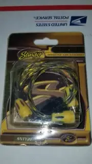 Stinger Y SNTY2F Audio RCA 1 male 2 females Nitro Series 1ft Stereo
