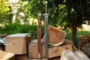 Hand Forged Norseman Viking Sword Damascus Steel Medieval Battle Ready Blade
