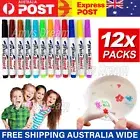 12pcs Magical Water Painting Pen Magic Doodle Drawing Pens Multicolor MEL