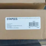 Staples Heavy Duty Instant Display Easel Black New
