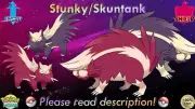 ⚔️Shiny/Non-shiny Stunky/Skuntank 6IV️Pokémon Sword/Shield HOME (Legal)